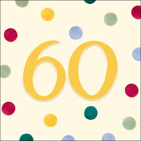 Emma Bridgewater 60th Birthday Card