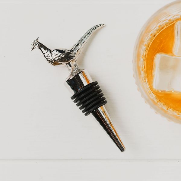 Wine Bottle Stopper - Pheasant