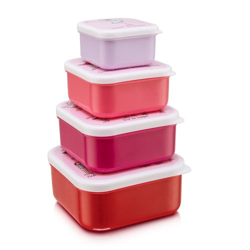 Set of 4 Snack boxes - Ballet