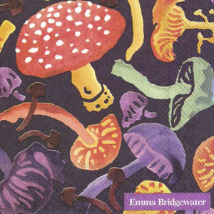 Cocktail Napkins - Emma Bridgewater Wild Mushrooms