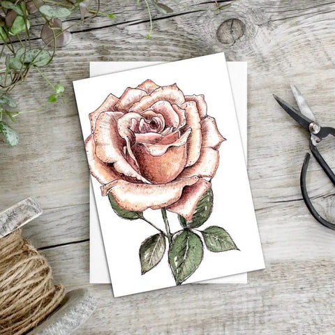 Pure Art - Rose Card
