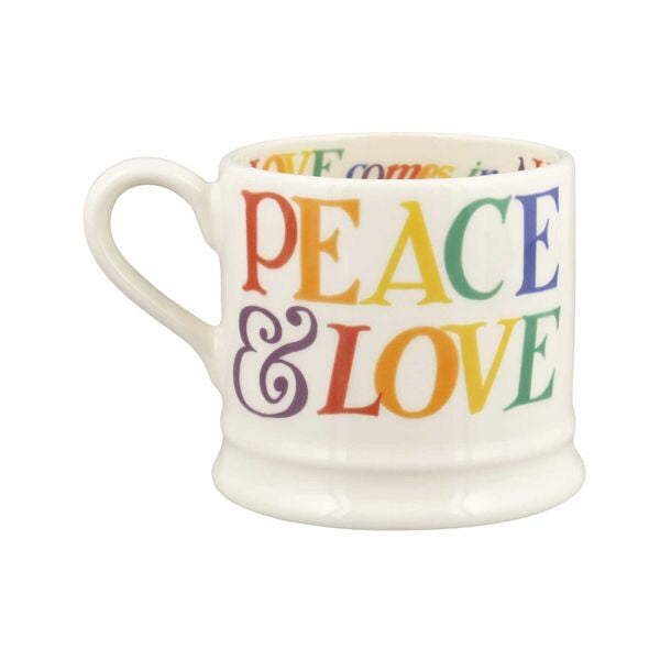Emma Bridgewater Rainbow Toast ‘Love Is Love’ Small Mug