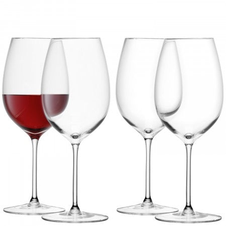 Set of 4 Red Wine Glasses - 420ml