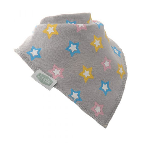Fun absorbent baby bandana - simply stars pastel