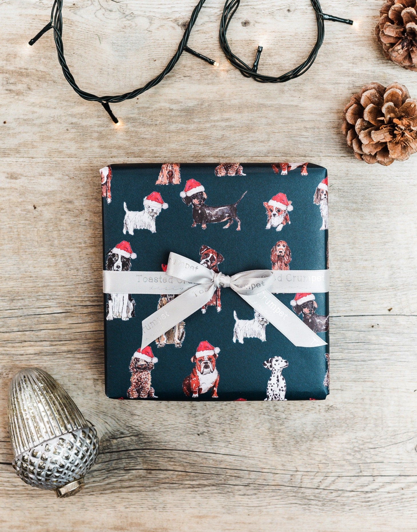 Christmas Dogs Gift Wrap