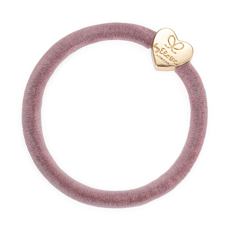 Velvet Gold Heart Bangle Band