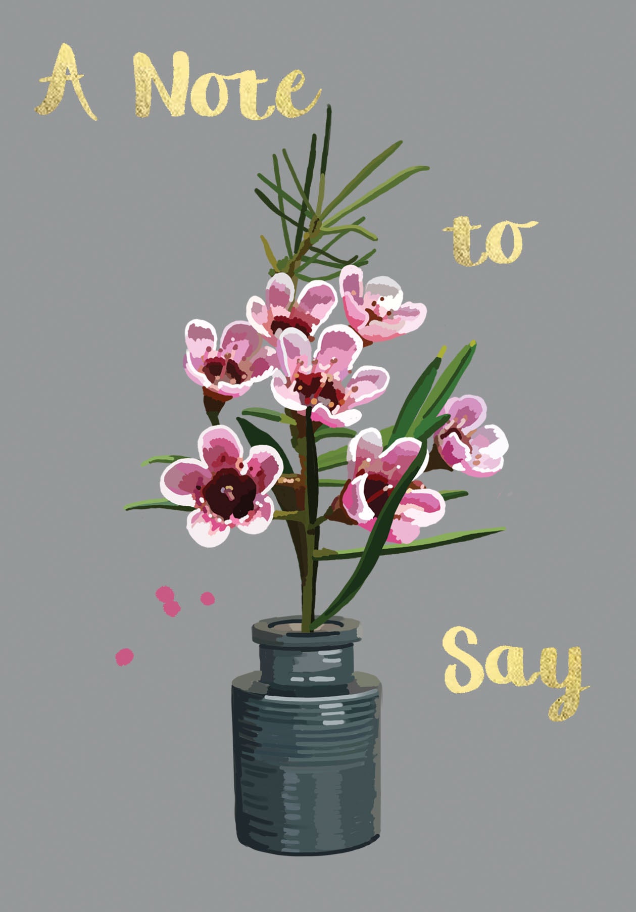 A Note To Say