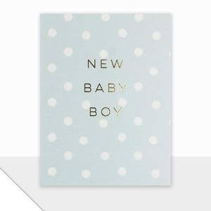 New Baby Boy - Mini Card