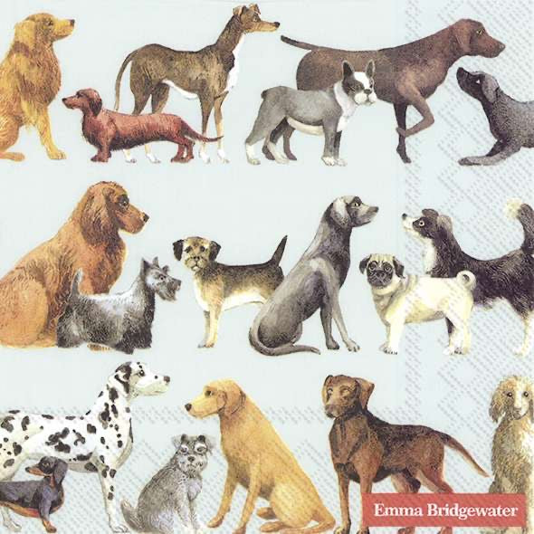 Lunch Napkins - Emma Bridgewater Dogs