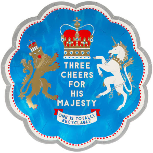 Right Royal Coronation Plate