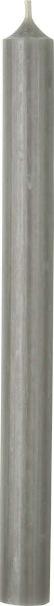 Grey Cylinder Candle - 25cm
