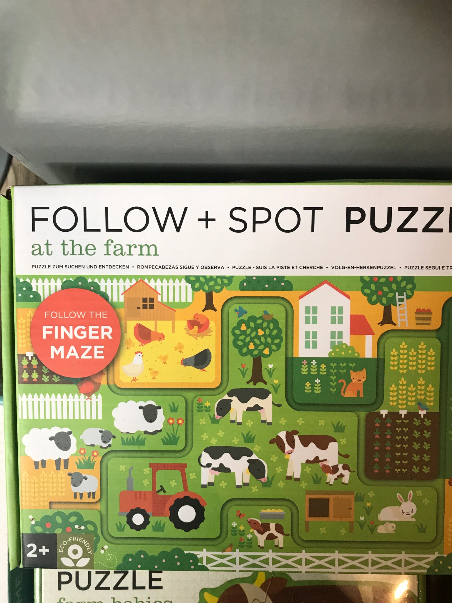 Follow and Spot Puzzle – At the Farm