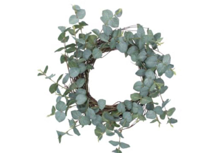 Green Eucalyptus & Twig Wreath