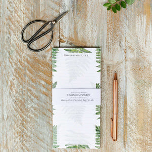 NEW! Fern Pure Magnetic Shopping List Pad