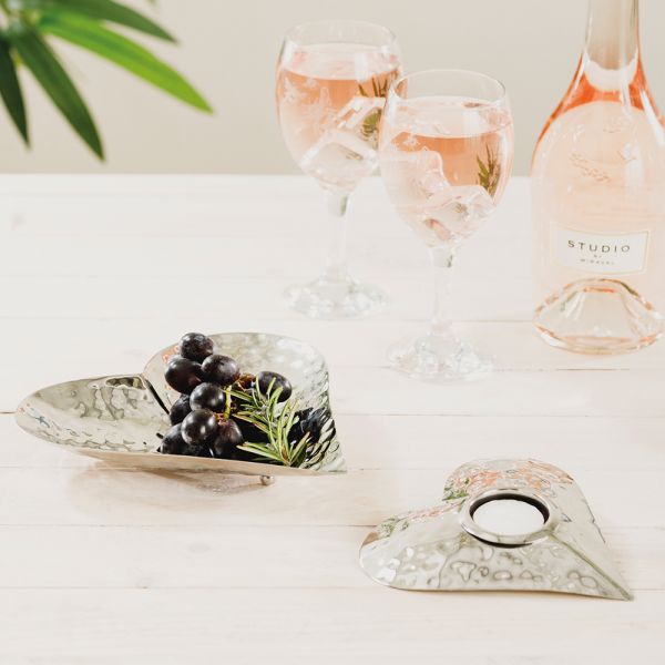 Stainless Steel Heart Tealight Holder