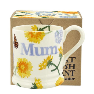 Emma Bridgewater Dandelion Mum 1/2 Pint Mug Boxed