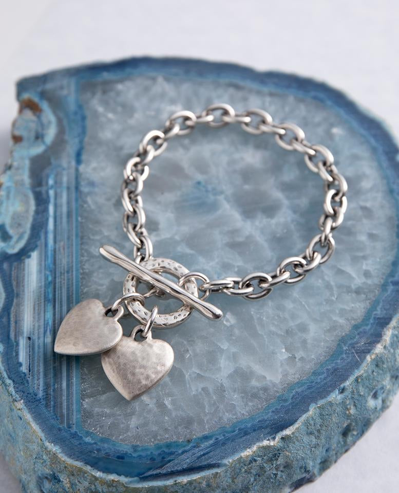 Mini Round Hearts Bracelet