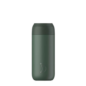 500ml Chilly's Coffee Cup - Series 2 - Pine Green