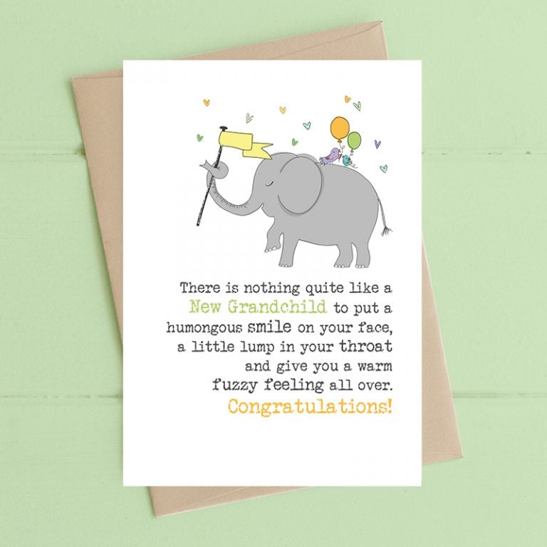 New Grandchild - Warm Fuzzy Feeling