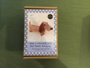 Sausage Dog - Wool Felting Kit