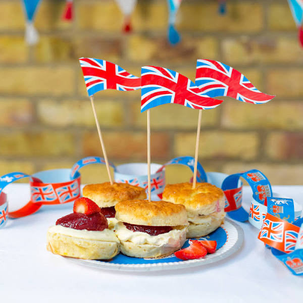 Right Royal Food Flags