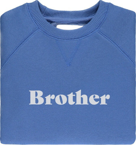 Sailor Blue ‘Brother’ Sweatshirt 6-7