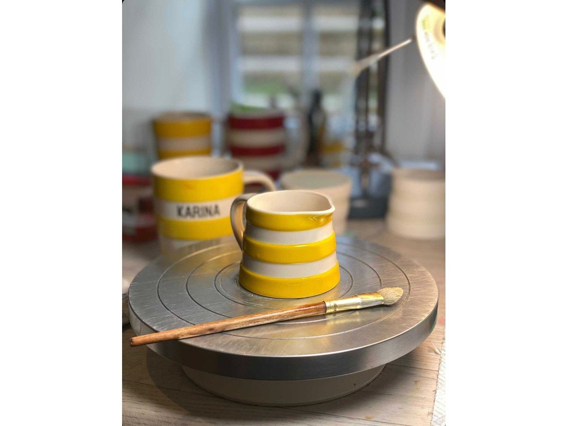 Cornishware Dreadnought Jug 5oz