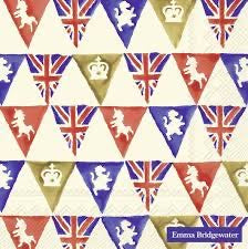 Lunch Napkins - Emma Bridgewater Union Jack Bunting