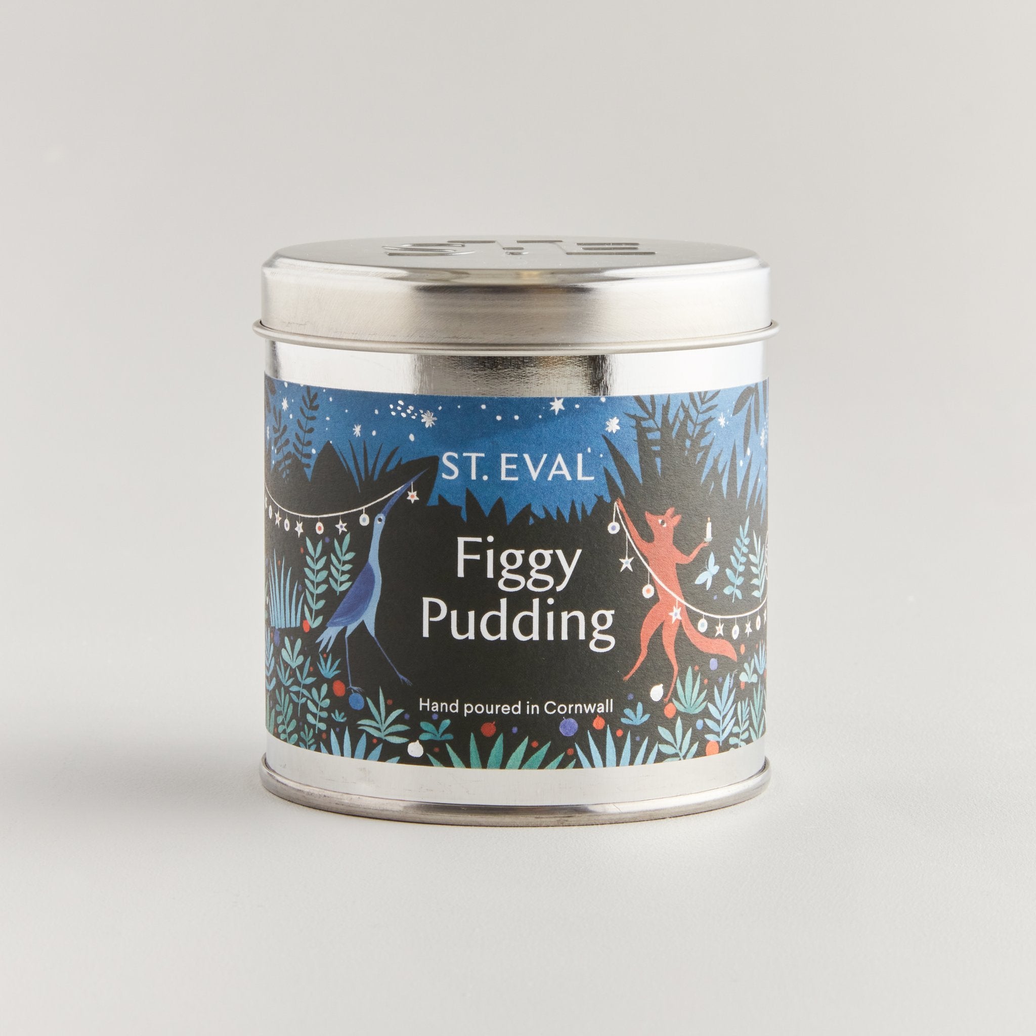 Figgy Pudding  Tin Candle