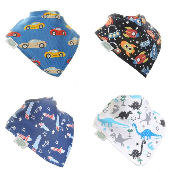 Fun absorbent baby bandana - ‘Boystrous’