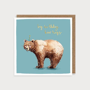 Big Birthday Bear Hugs - Brown Bear