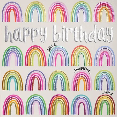 Happy Birthday – Rainbows