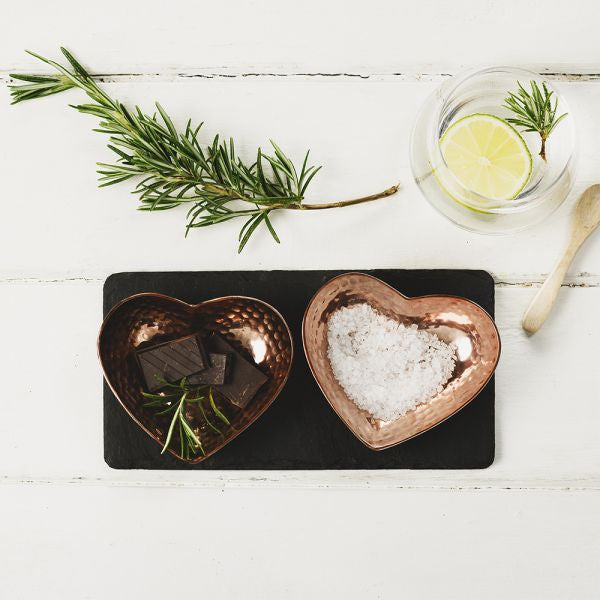 Heart Gold Serving Set