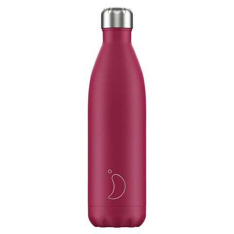 750ml Chilly’s Bottle - Matte Pink