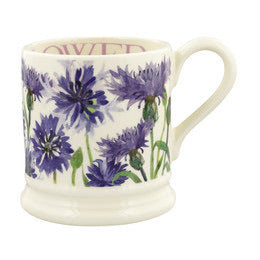 Emma Bridgewater Flowers ‘Cornflower’ 1/2 Pint Mug