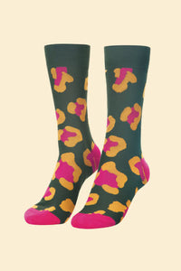 Men’s Socks - Leopard Print
