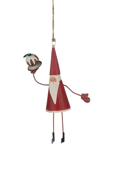 Christmas Pudding Santa