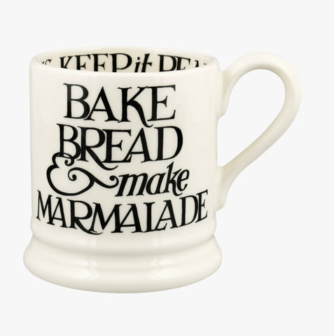 Emma Bridgewater Black Toast ‘Bake Bread’ 1/2 Pint Mug