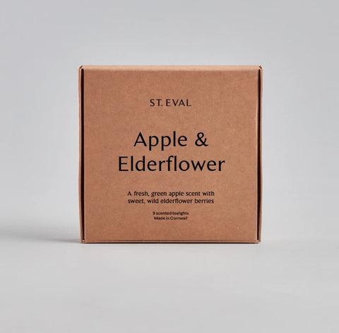 Scented Tealight x 9 - Apple & Elderflower