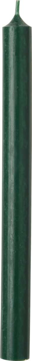 Dark Green Cylinder Candle - 25 cm
