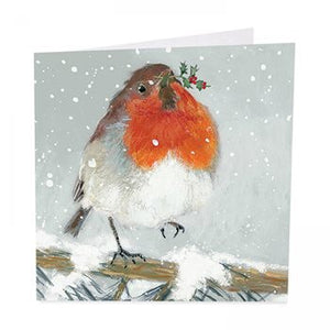 Little Red Robin - Pack of 6 Christmas Cards