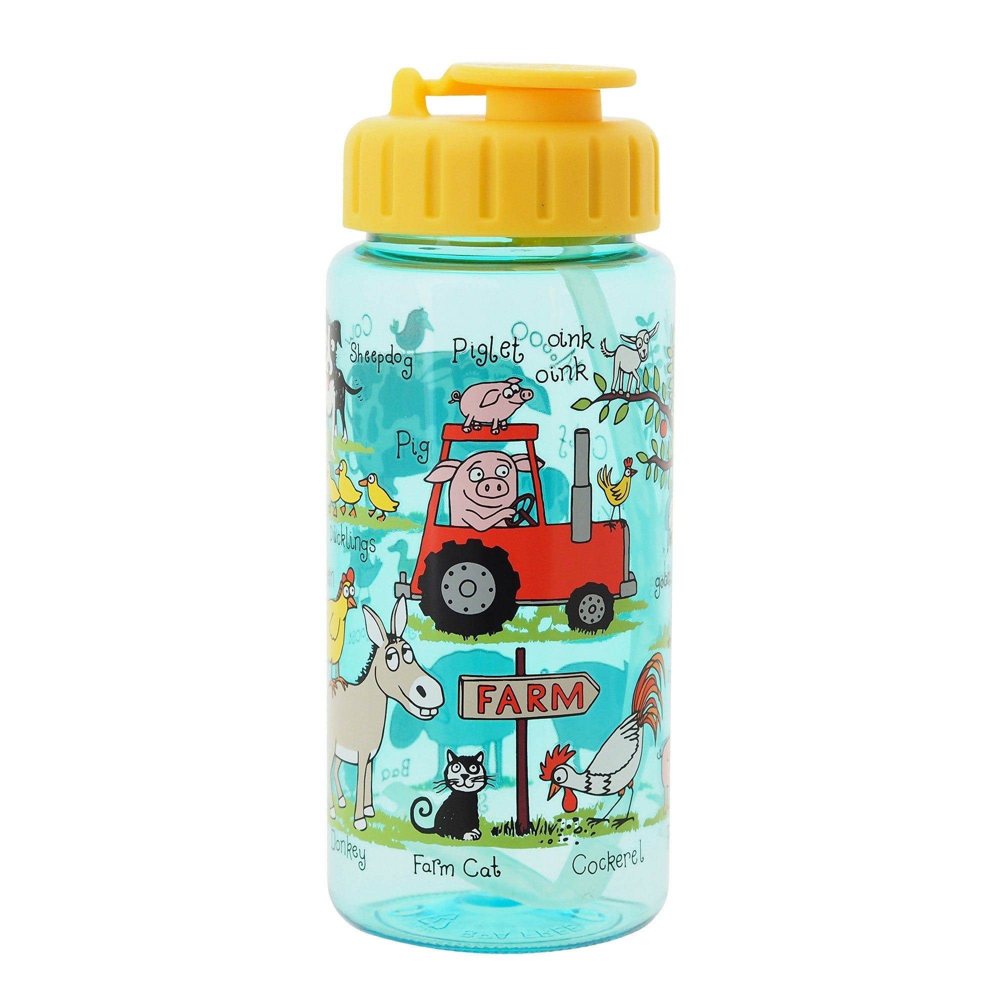 *NEW* Farm - Tritan Drinking Bottle with Straw