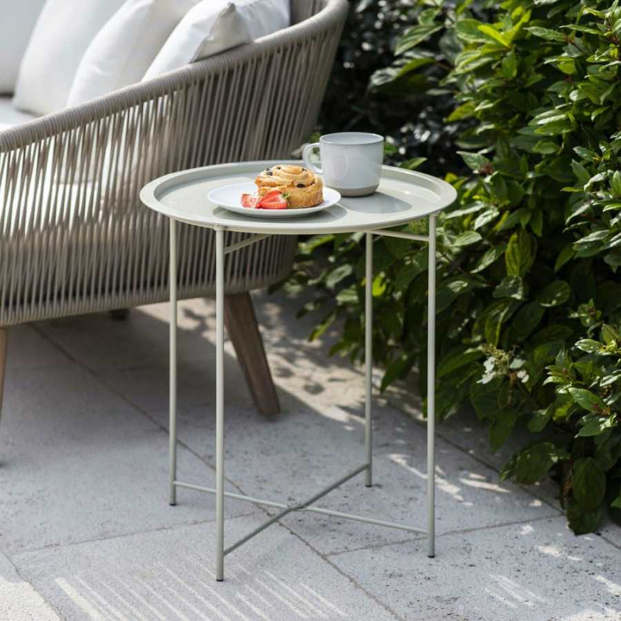 Small Bistro Tray Table - Clay