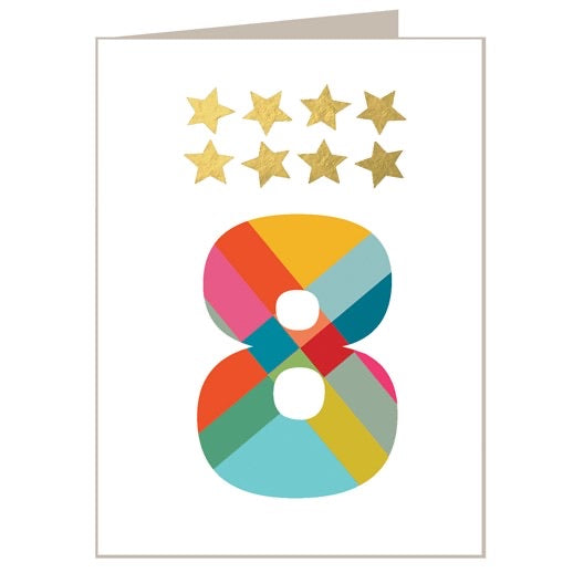 8 - Mini Gold Star Card