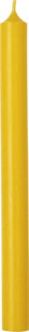 Dark Yellow Cylinder Candle - 25cm