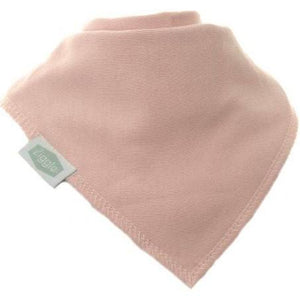 Fun absorbent baby bandana - Pale Pink