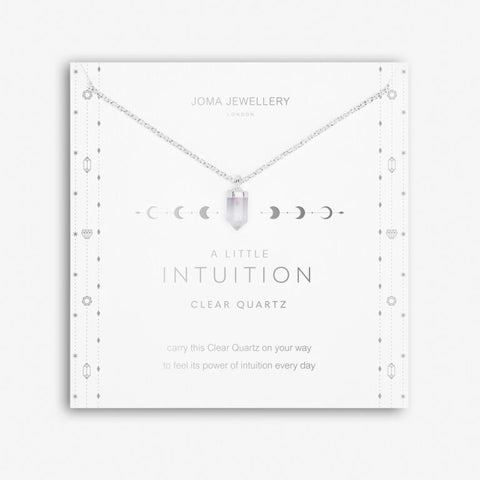A Little Intuition Necklace - Clear Quartz