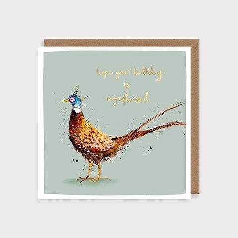Hope Your Birthday Is Magnipheasant - Pheasant