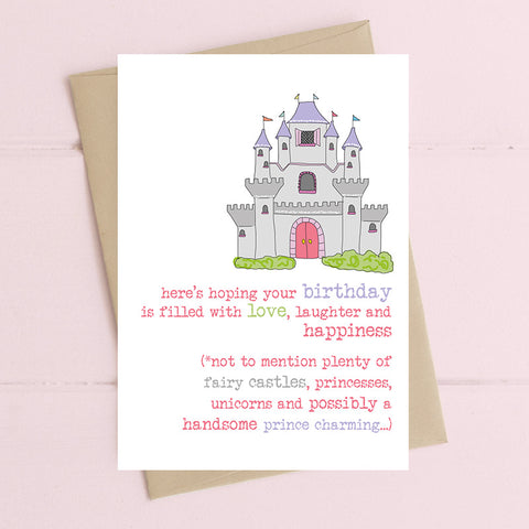 Birthday - Fairy Castles...