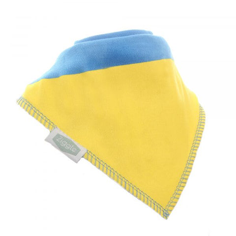 Fun absorbent baby bandana - Ukraine Flag